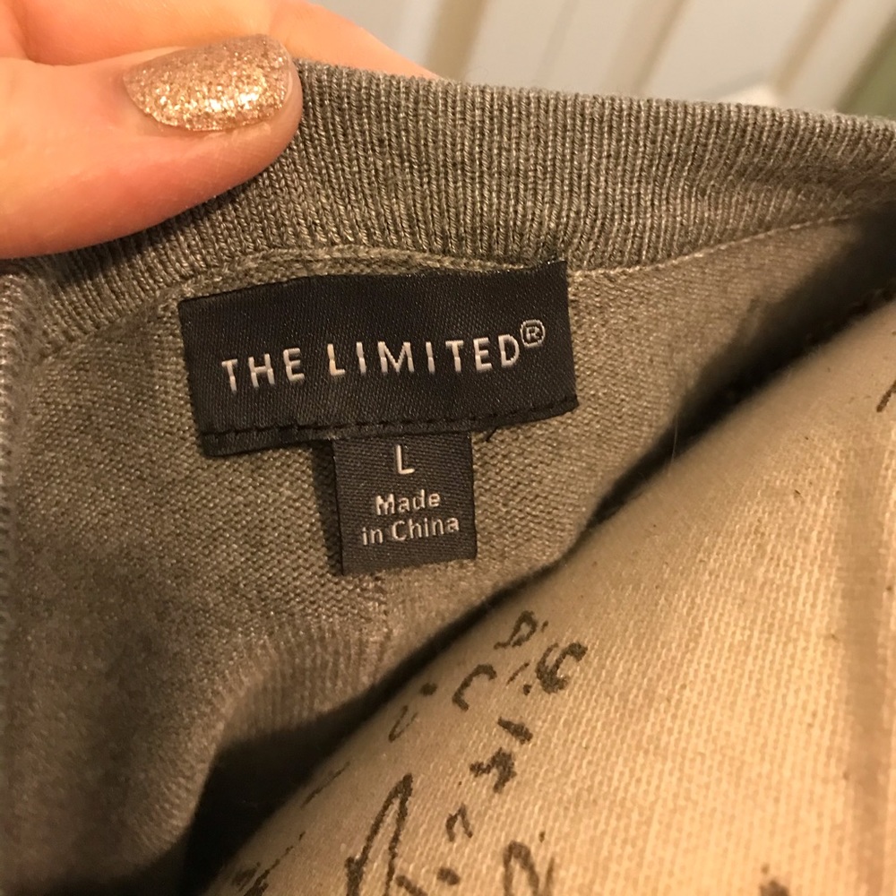 Grey sweater dress - Picture 4 of 5